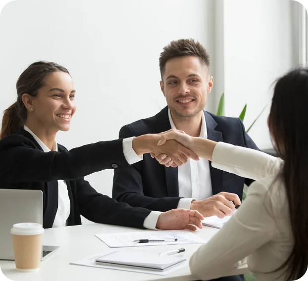 hr-representatives-positively-greeting-female-job-candidate